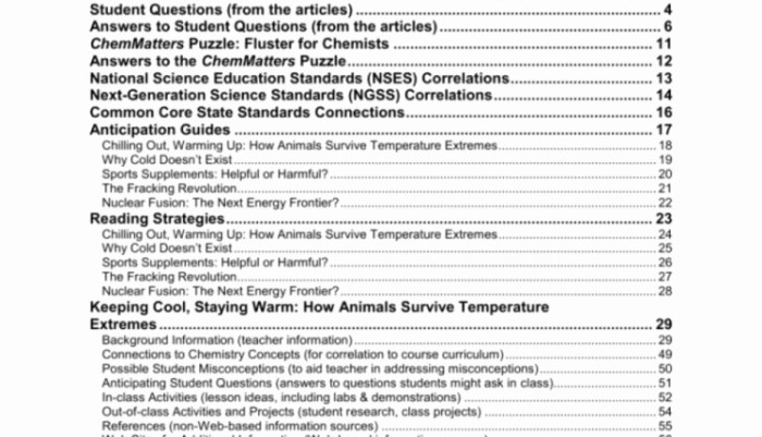 Nova hunting the elements worksheet