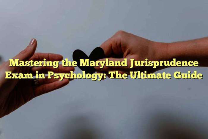 Maryland jurisprudence exam physical therapy