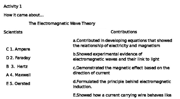 Electromagnetic waves sum it up answer key